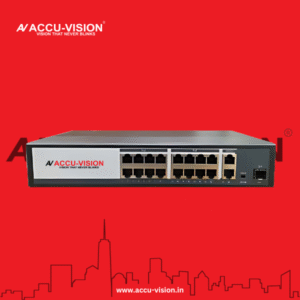 16 PORT UPLINK GIGA 10/100(16+2+1) POE SWITCH 250 w